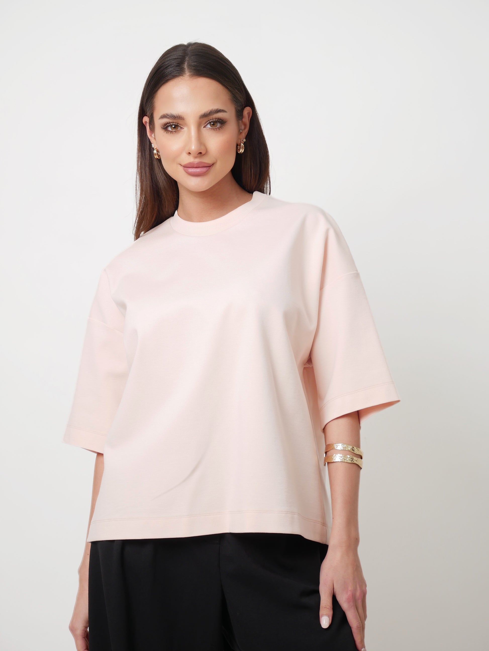 Oversized T-shirt peach
