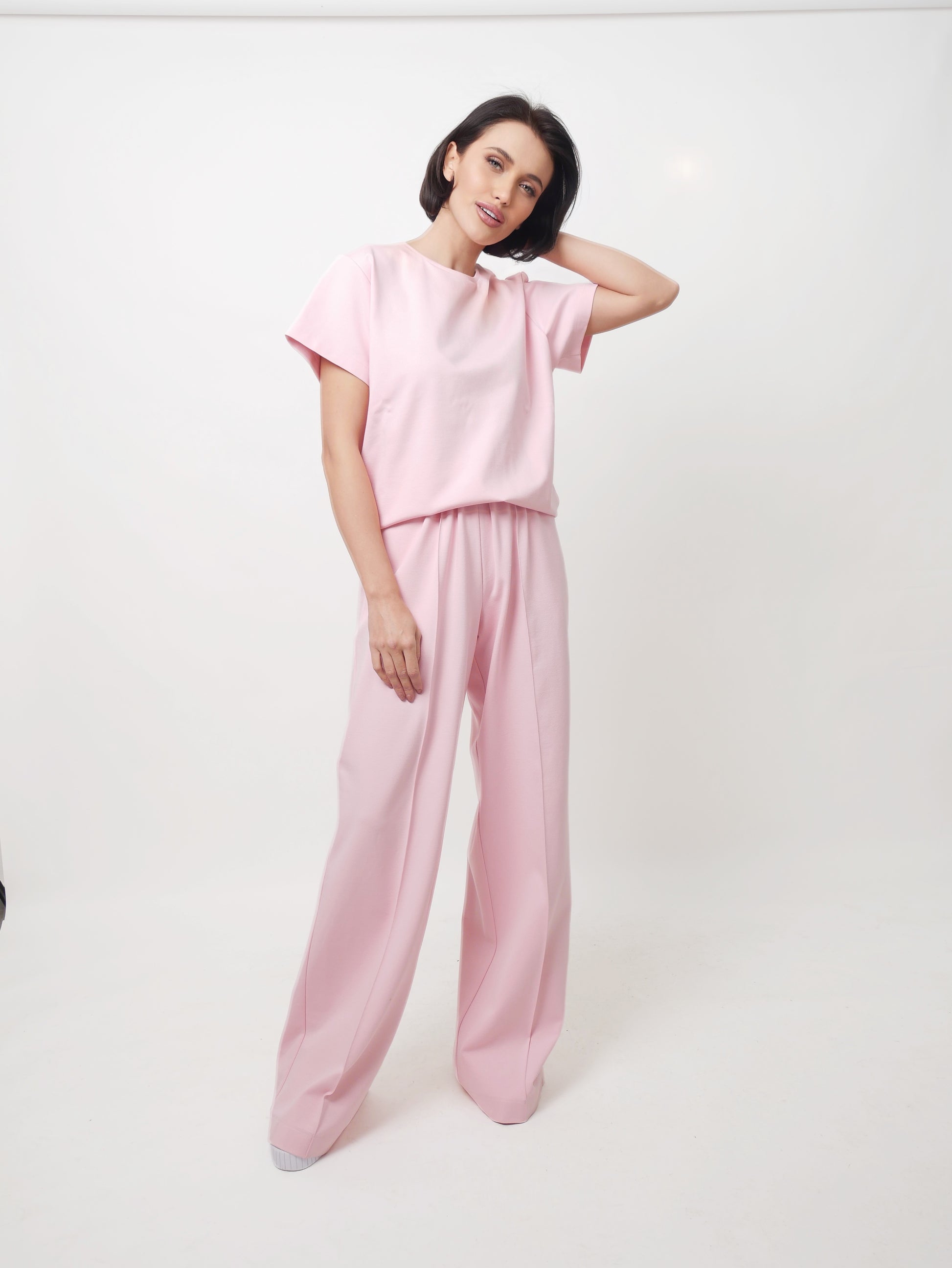 Set "Long" baby pink