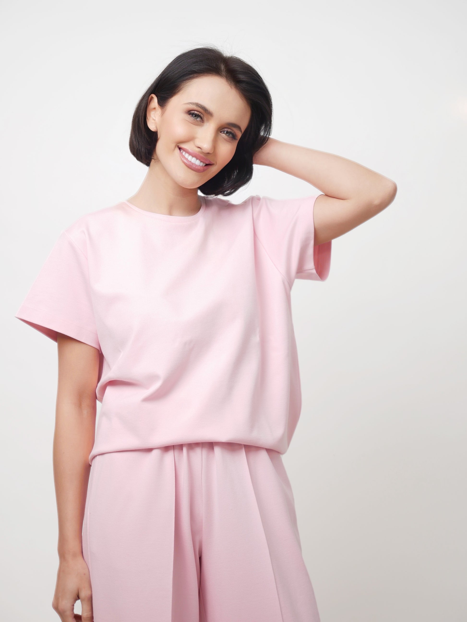 Set "Long" baby pink