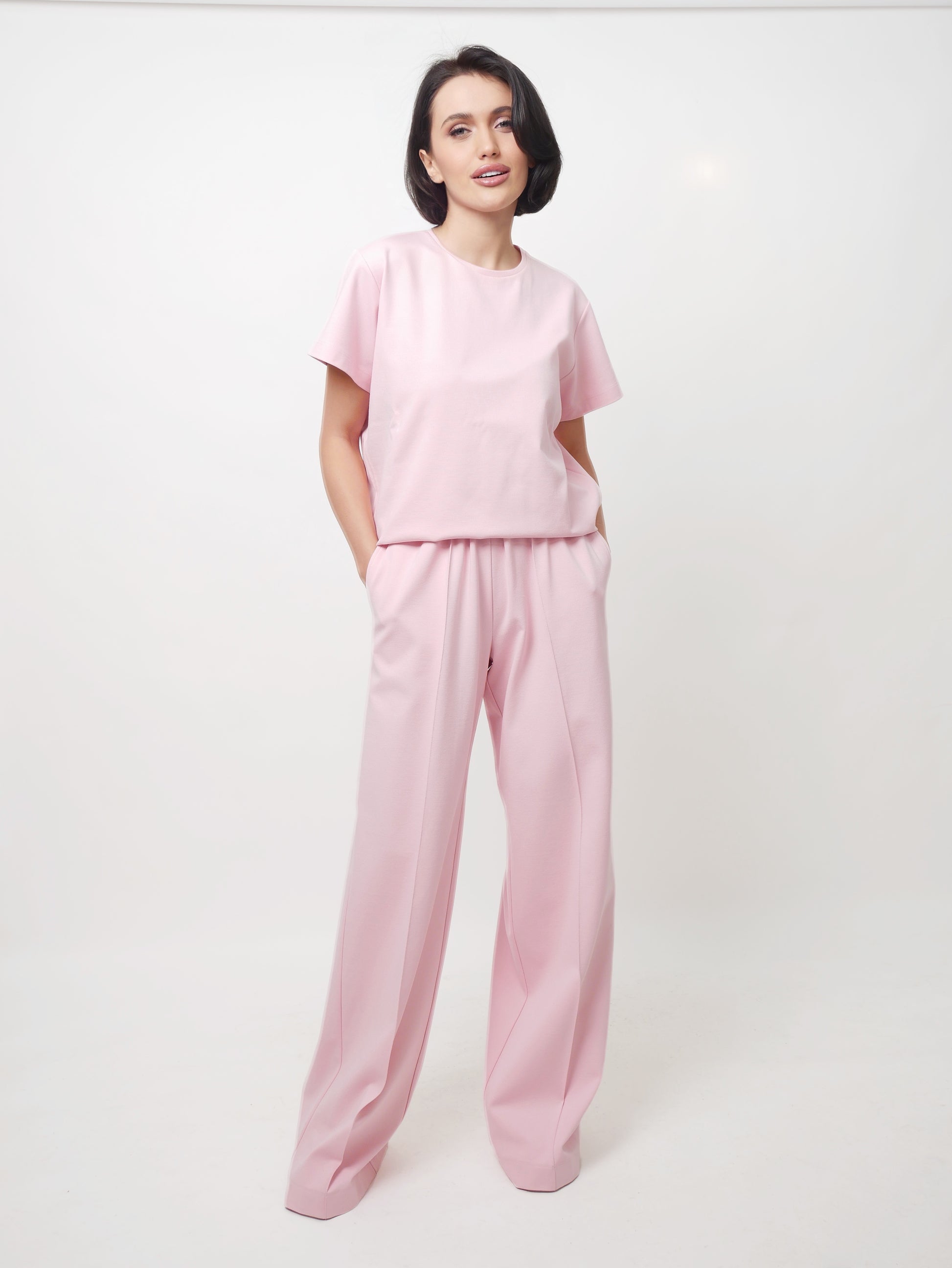 Set "Long" baby pink