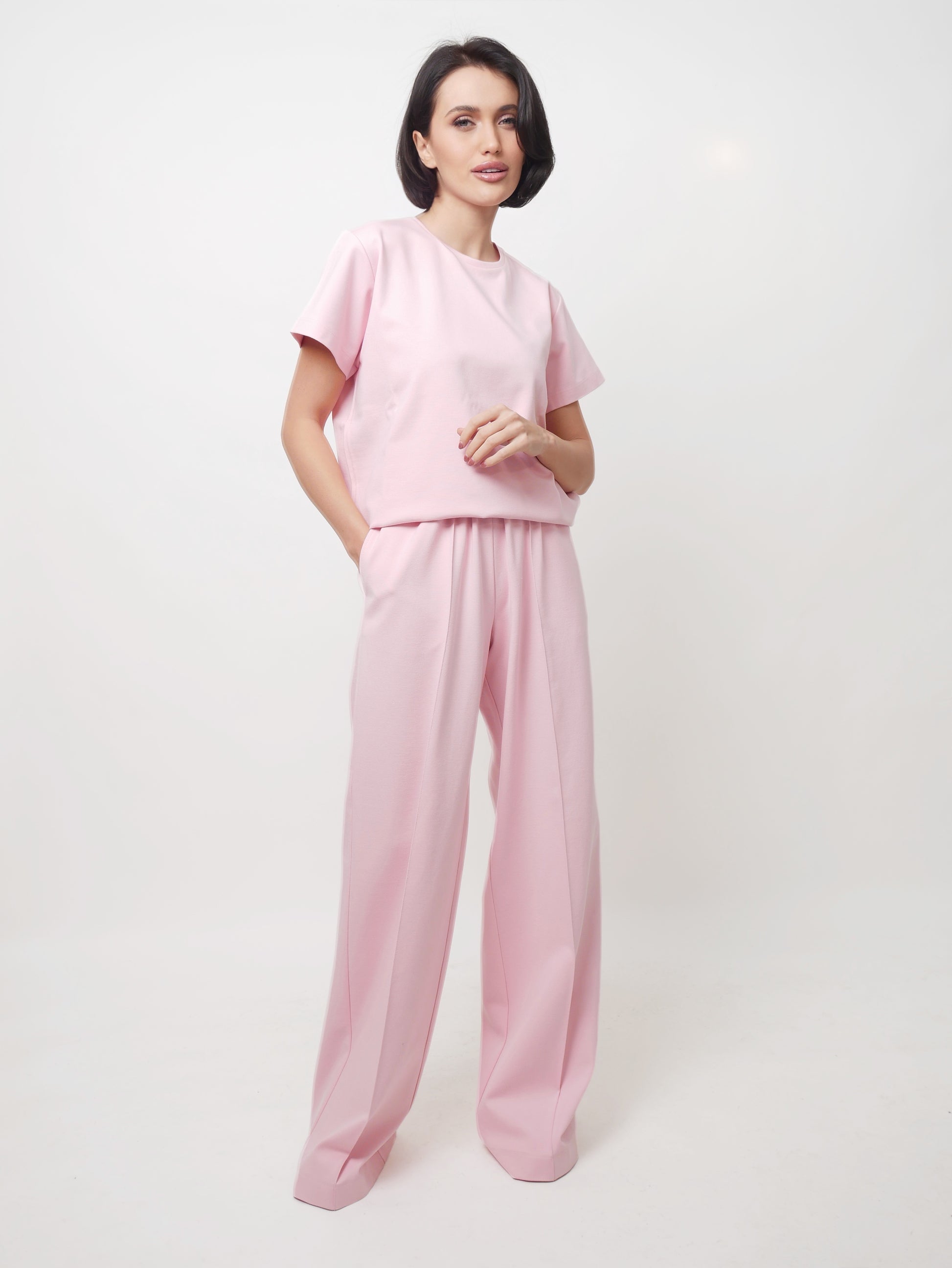 Set "Long" baby pink