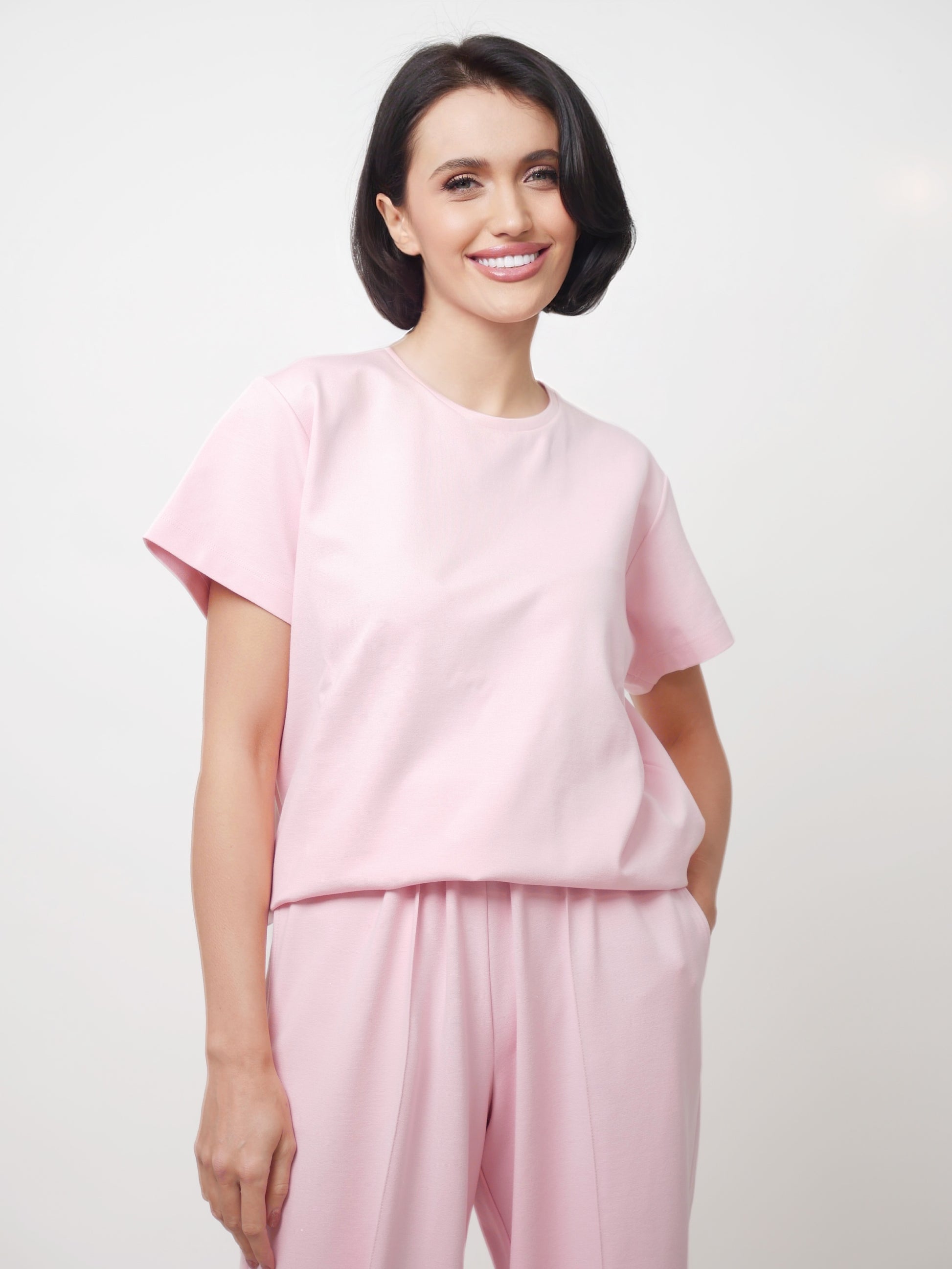 Set "Long" baby pink