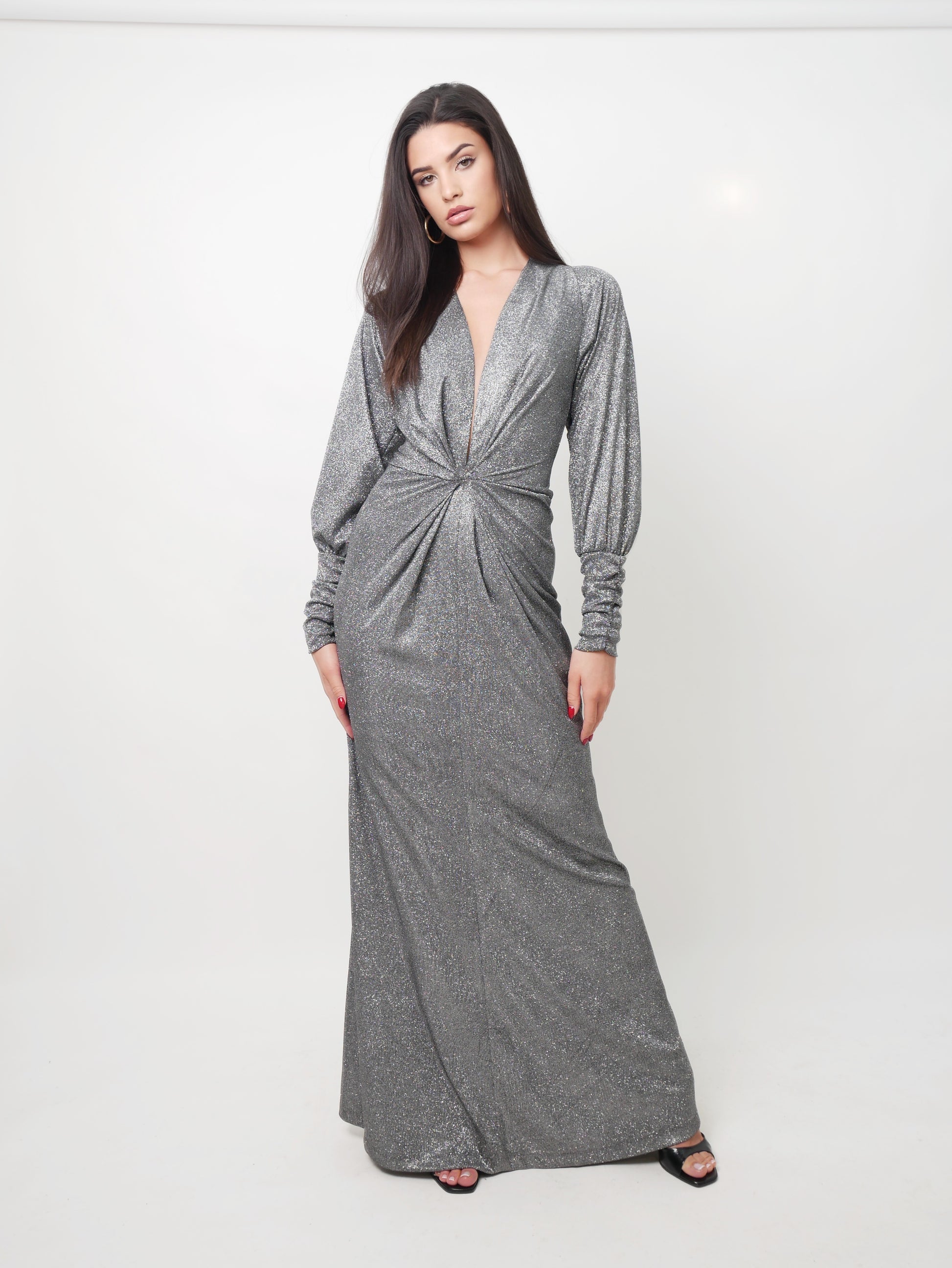 Šaty "Retro" lurex