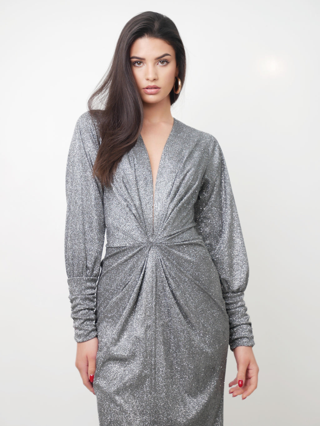 Šaty "Retro" lurex