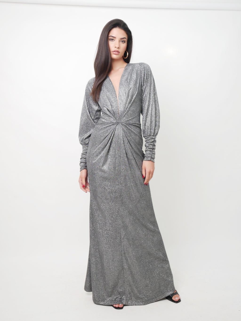 Šaty "Retro" lurex