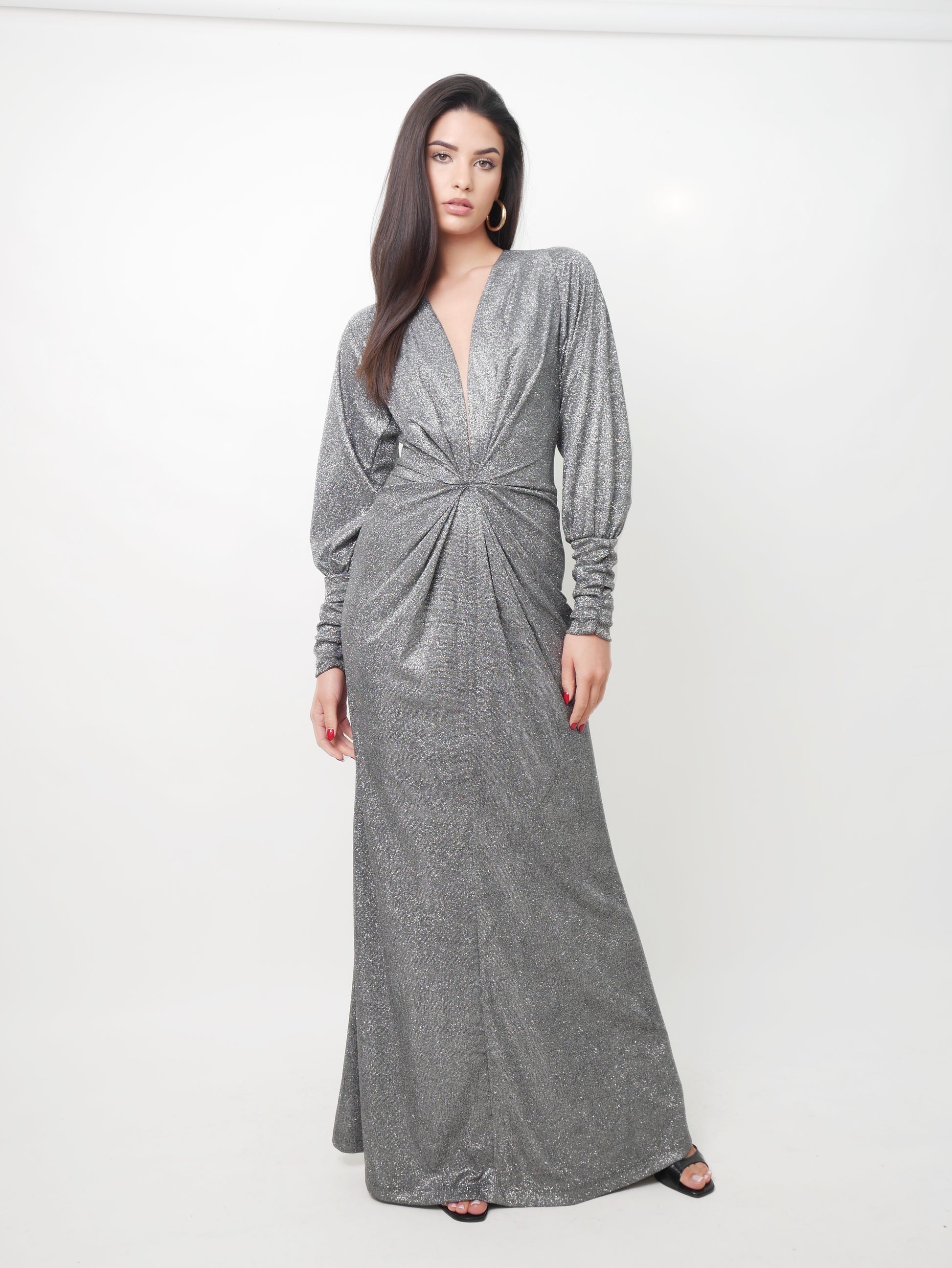 Šaty "Retro" lurex