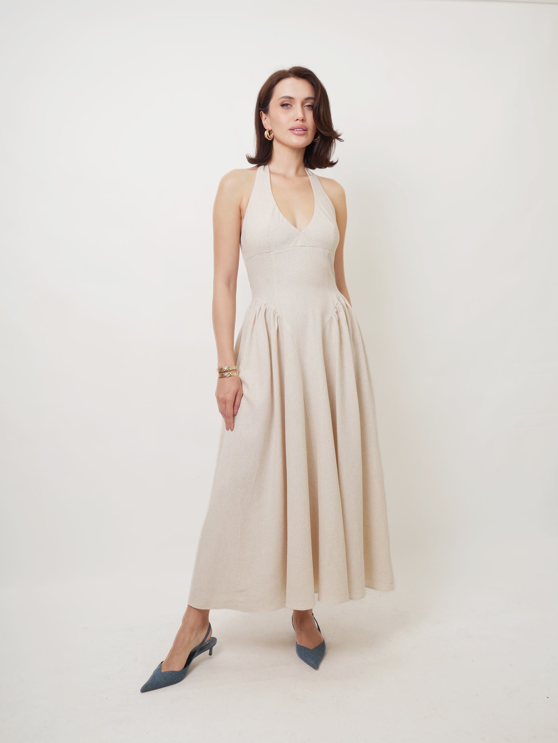 Šaty "Reign linen"