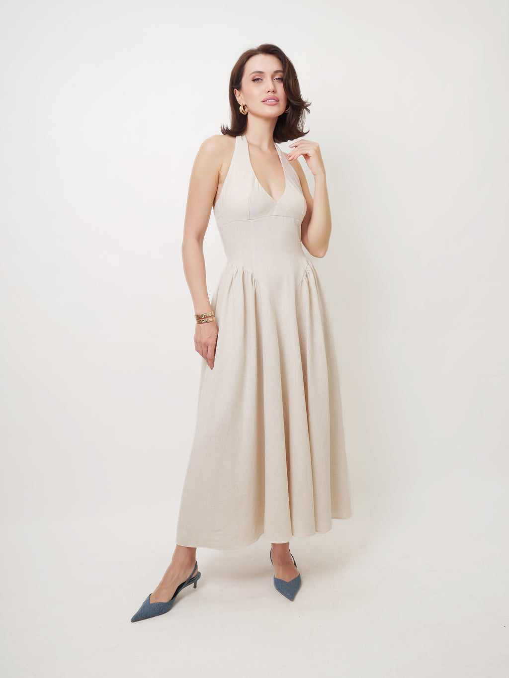 Šaty "Reign linen"