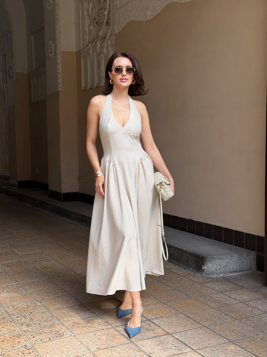 Šaty "Reign linen"