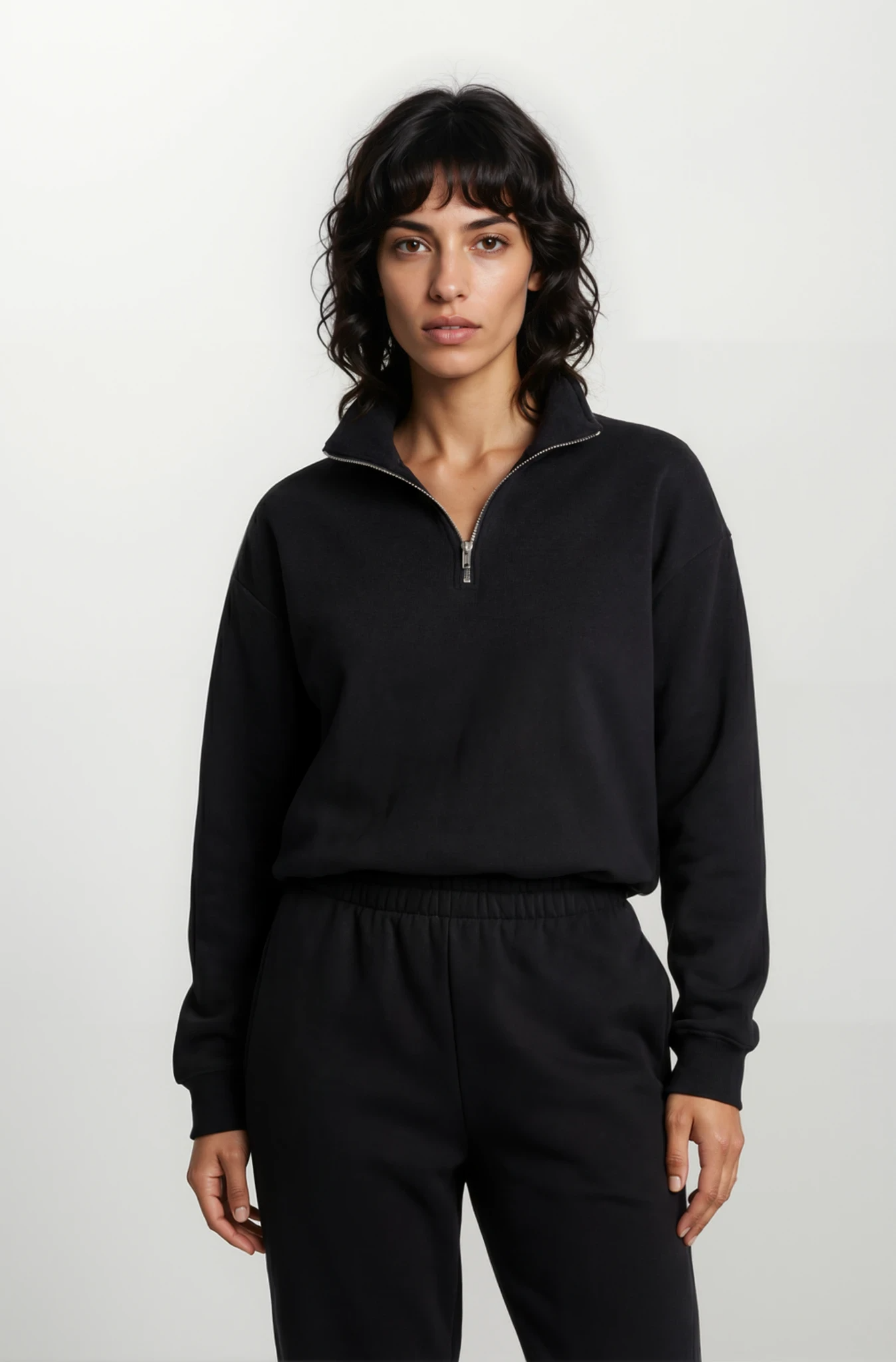 Mikina se zipem black