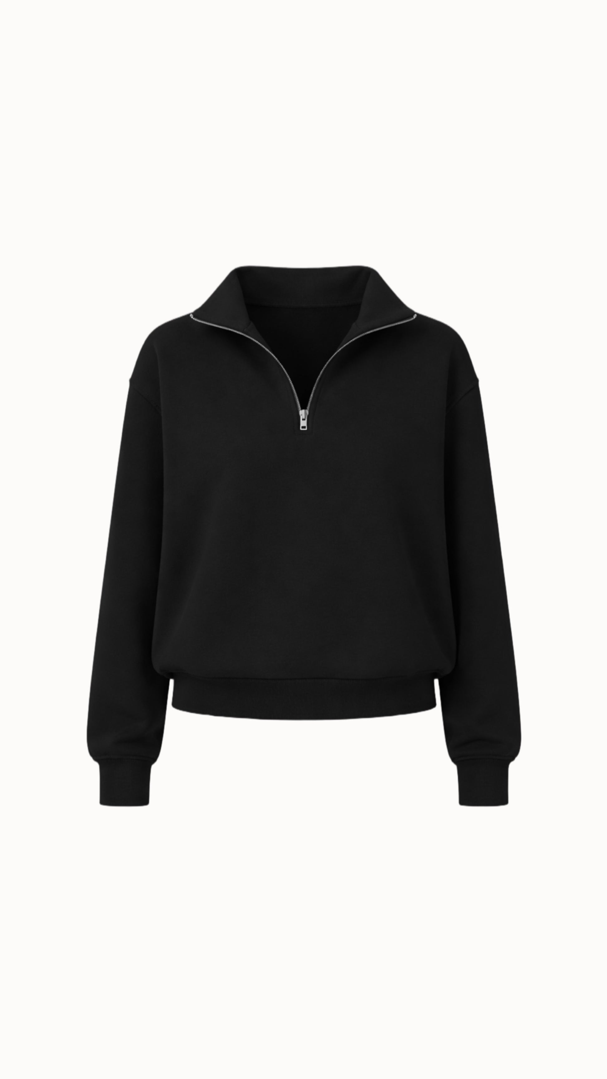 Mikina se zipem black