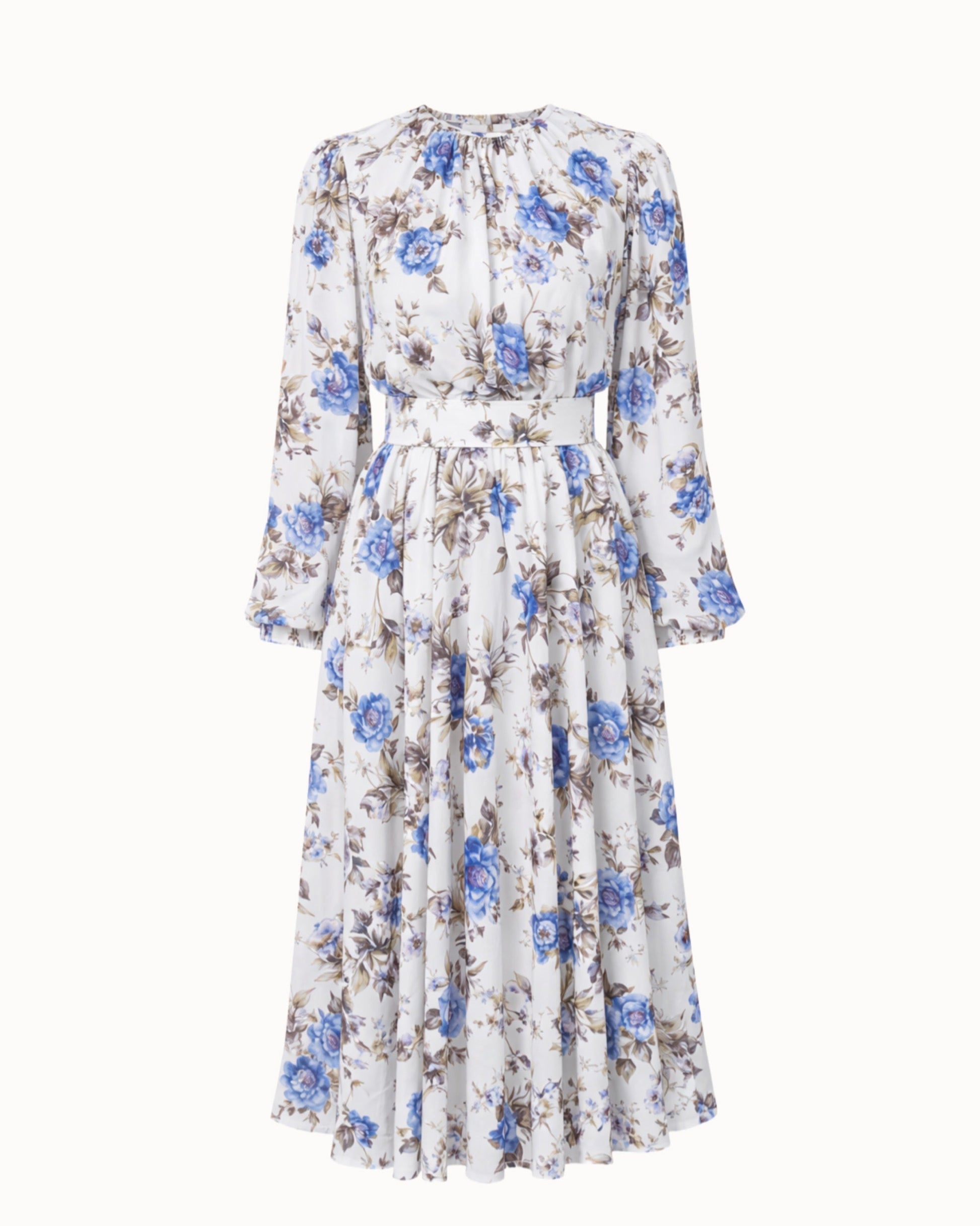 Šaty "Blue flowers"