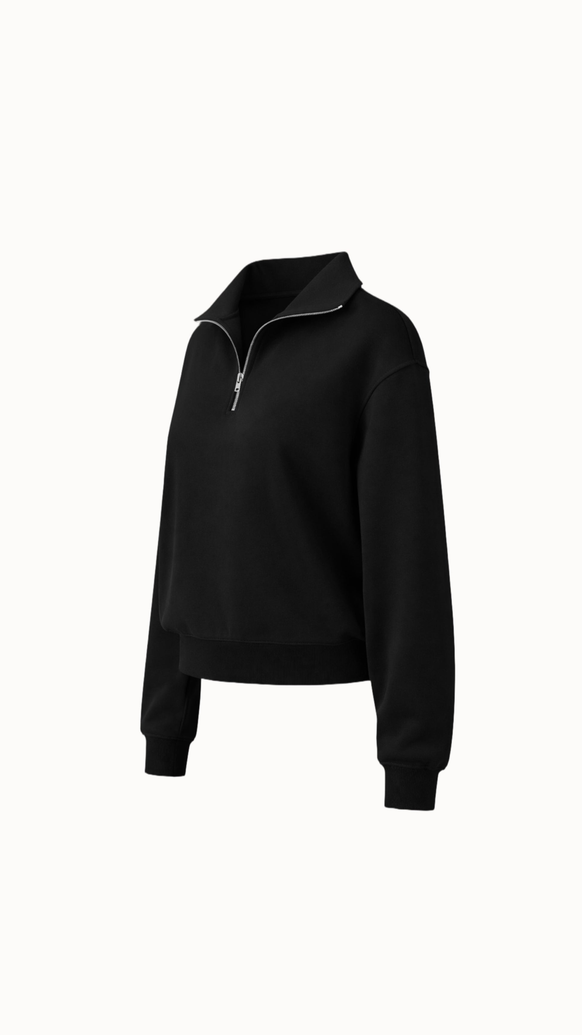 Mikina se zipem black