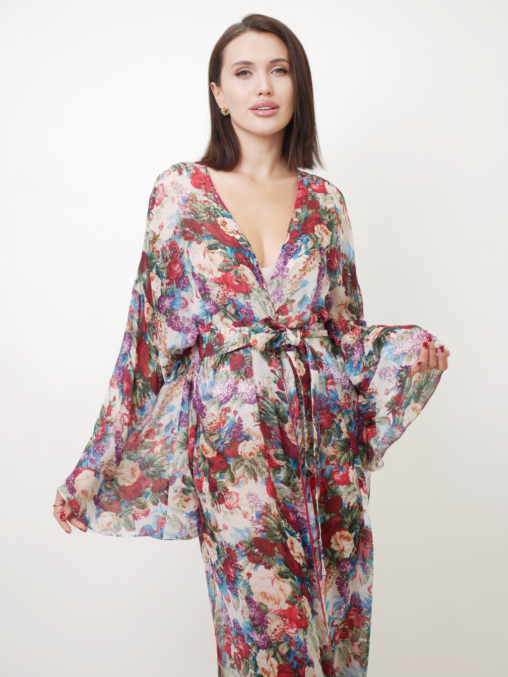 Přehoz "Kimono" roses