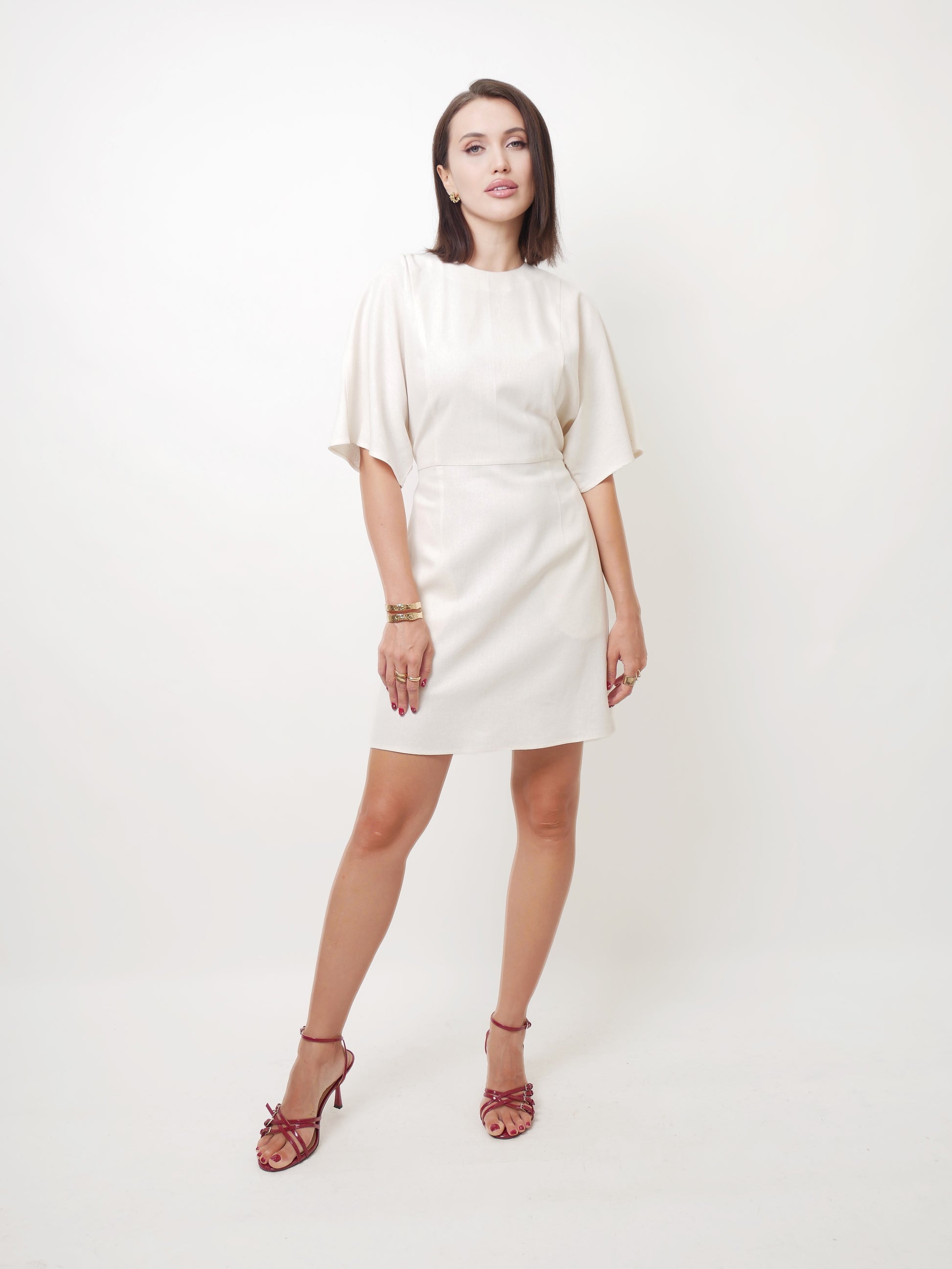 Šaty "Gisele" linen