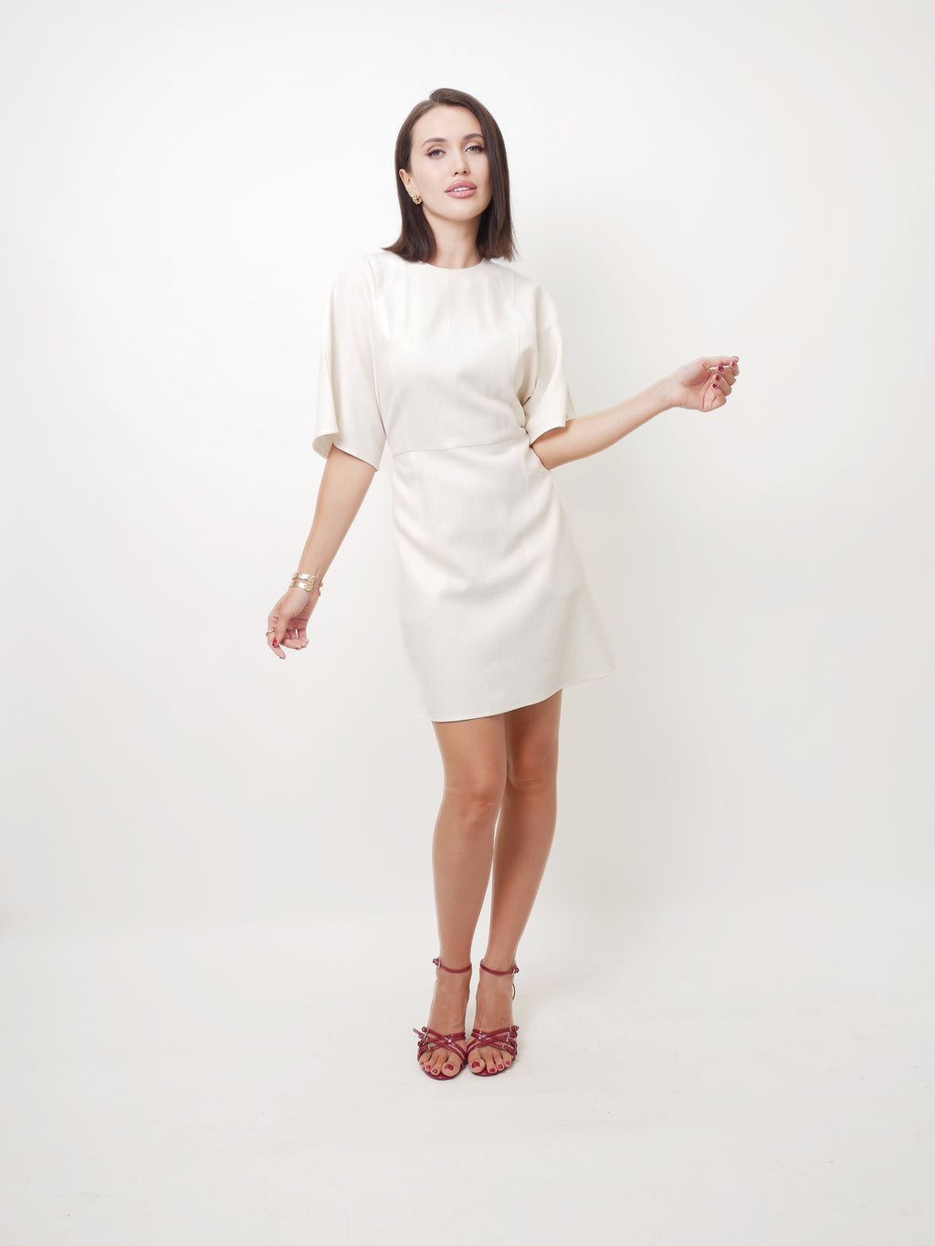 Šaty "Gisele" linen
