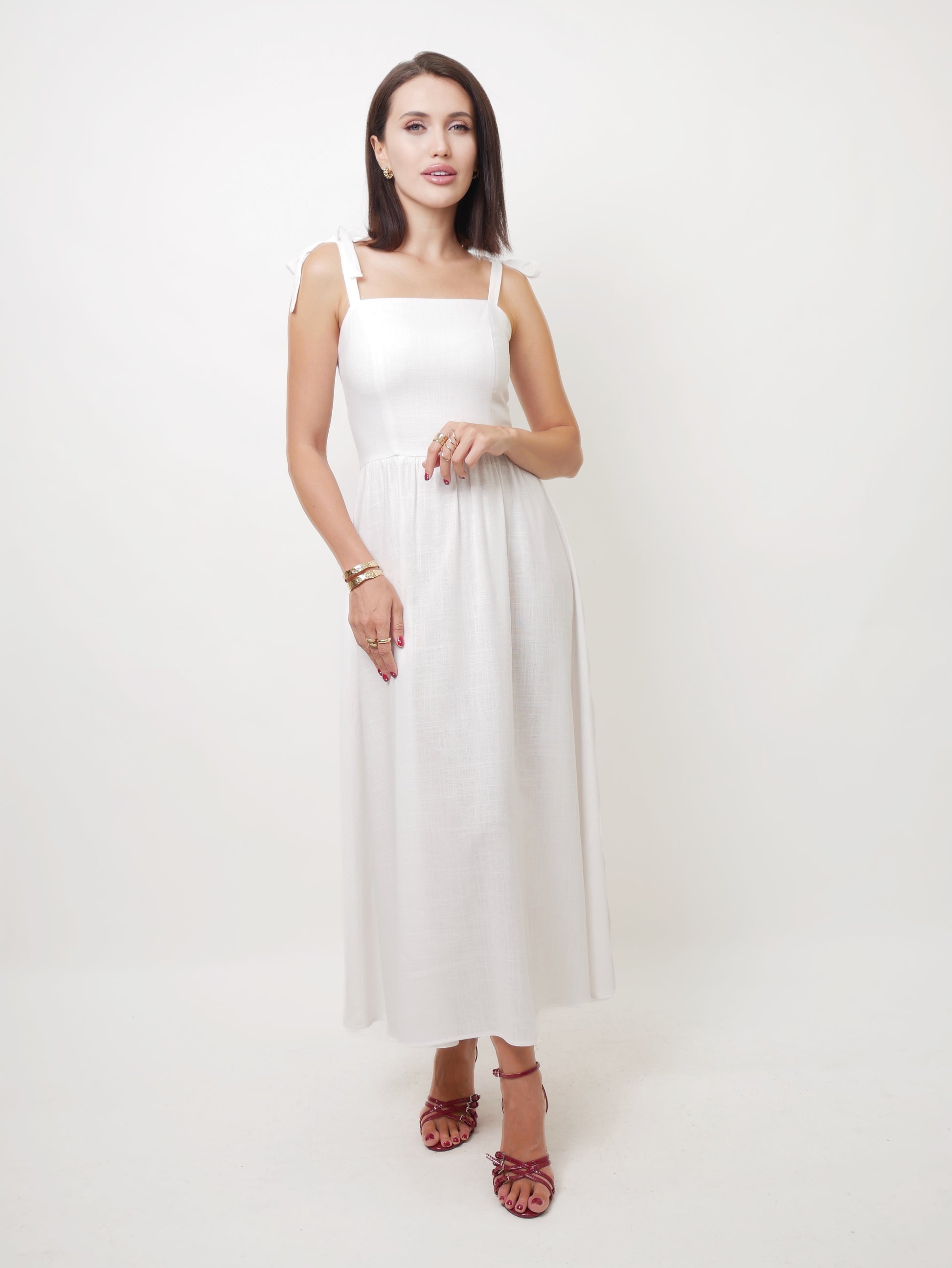 Šaty "Aila" white