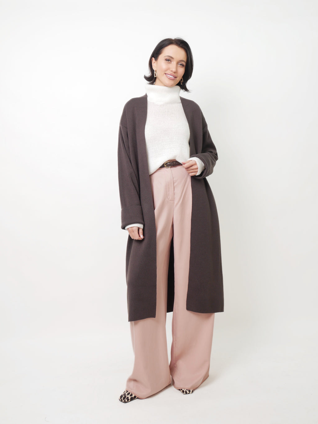 Kalhoty "Tencel" old pink