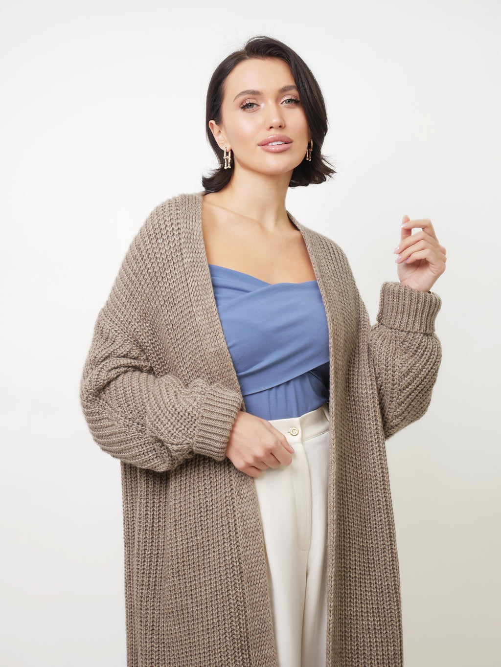 Long sleeve indigo