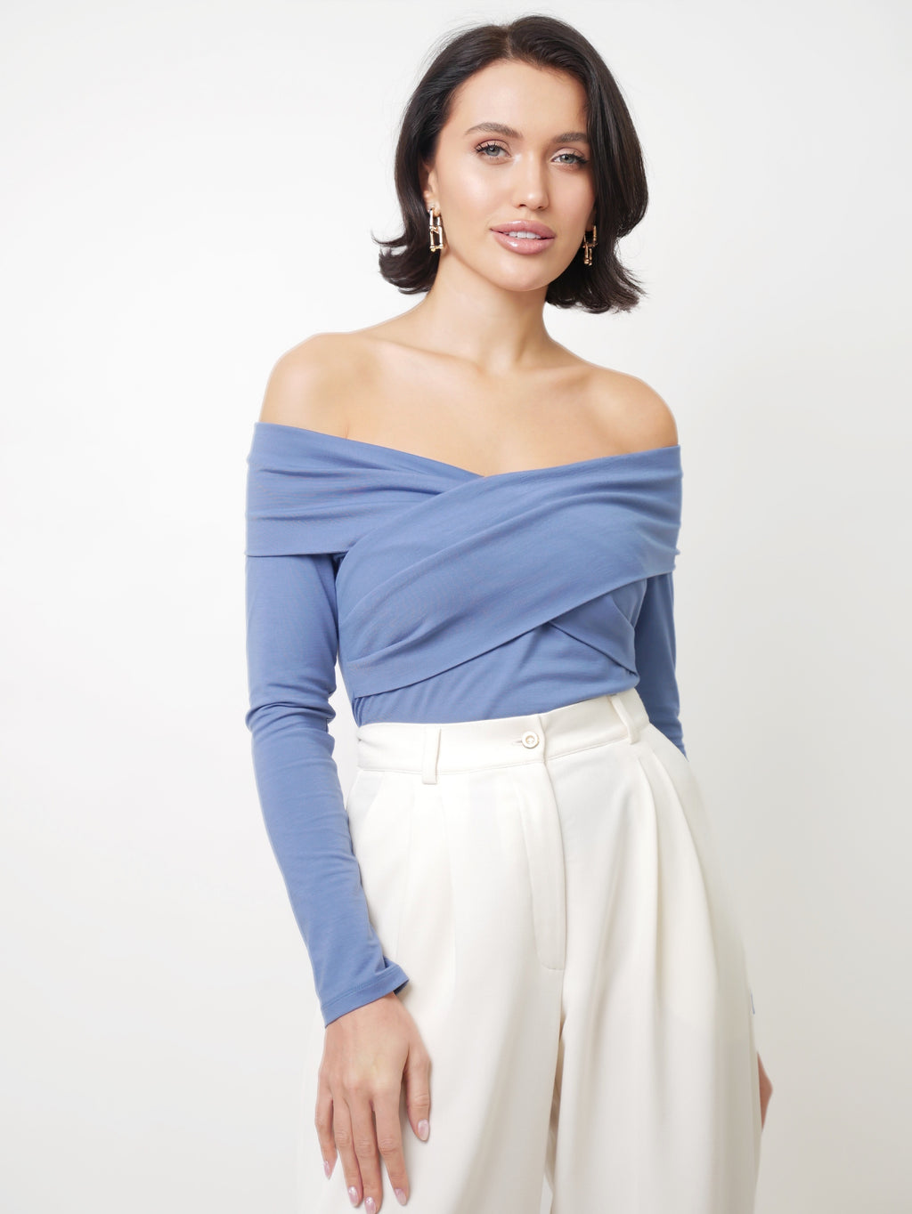 Long sleeve indigo