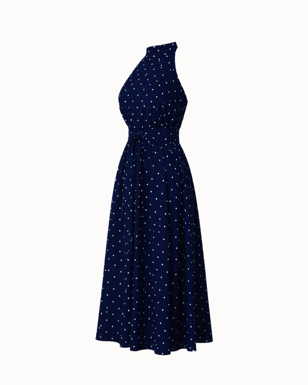 Šaty "Polka dot" navy