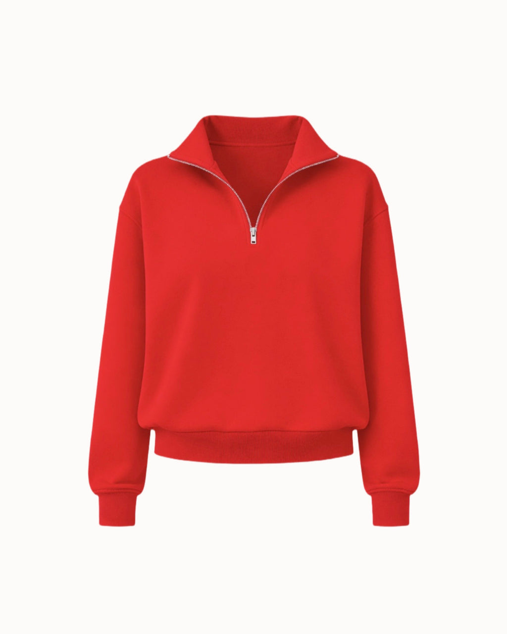 Mikina se zipem red