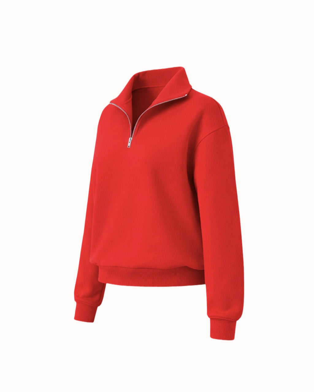 Mikina se zipem red