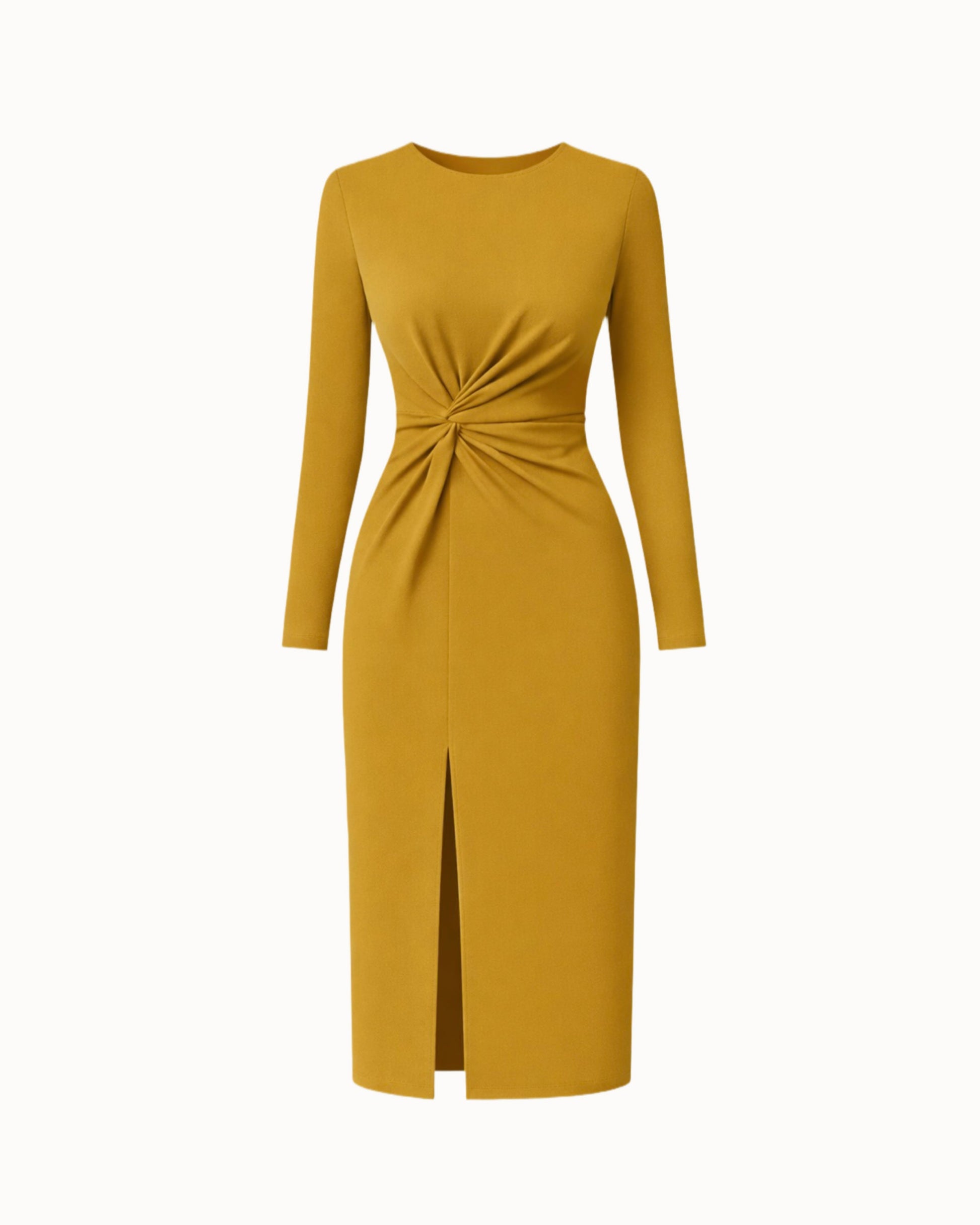 Šaty “Ginn” ocra