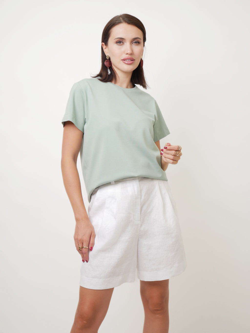 Tričko "Light Basic" baby mint