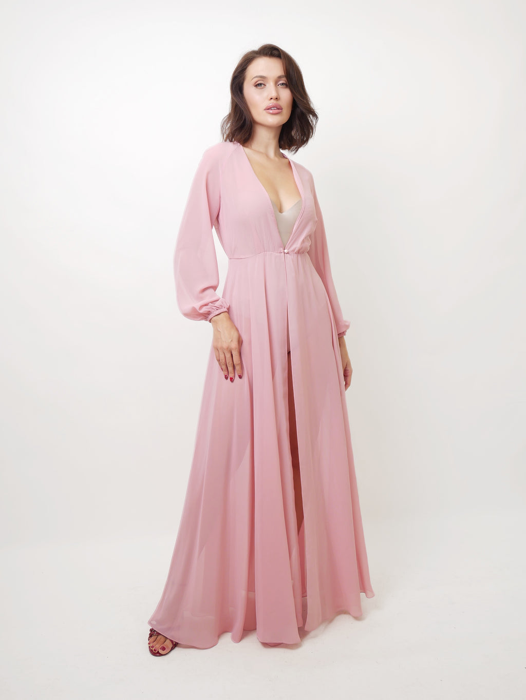 Přehoz "Klasický" nude pink