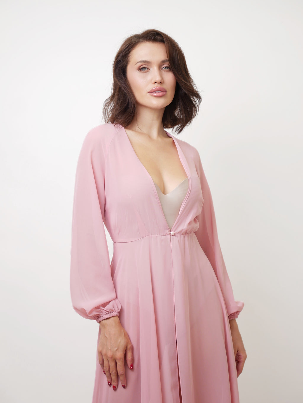 Přehoz "Klasický" nude pink