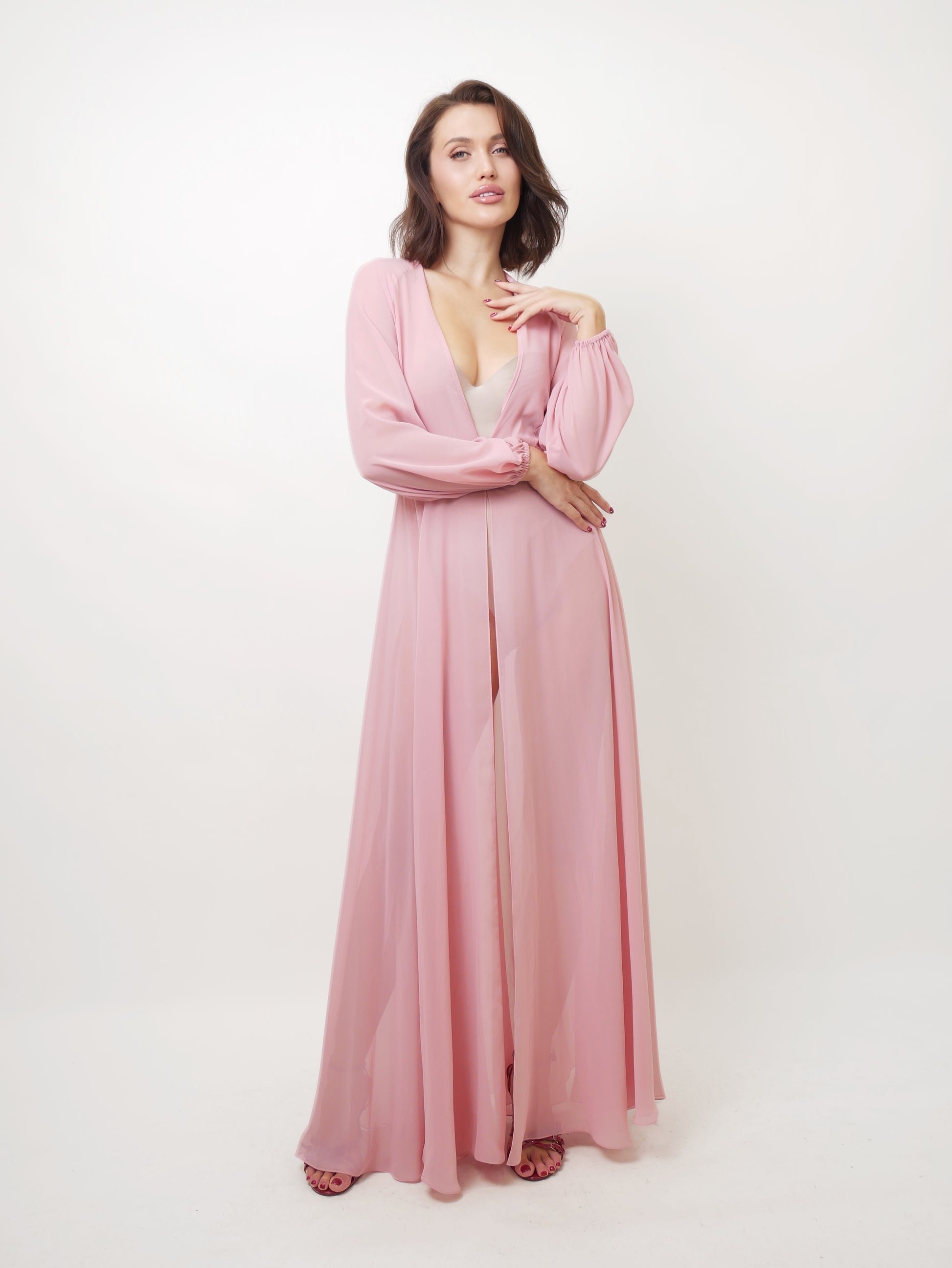 Přehoz "Klasický" nude pink