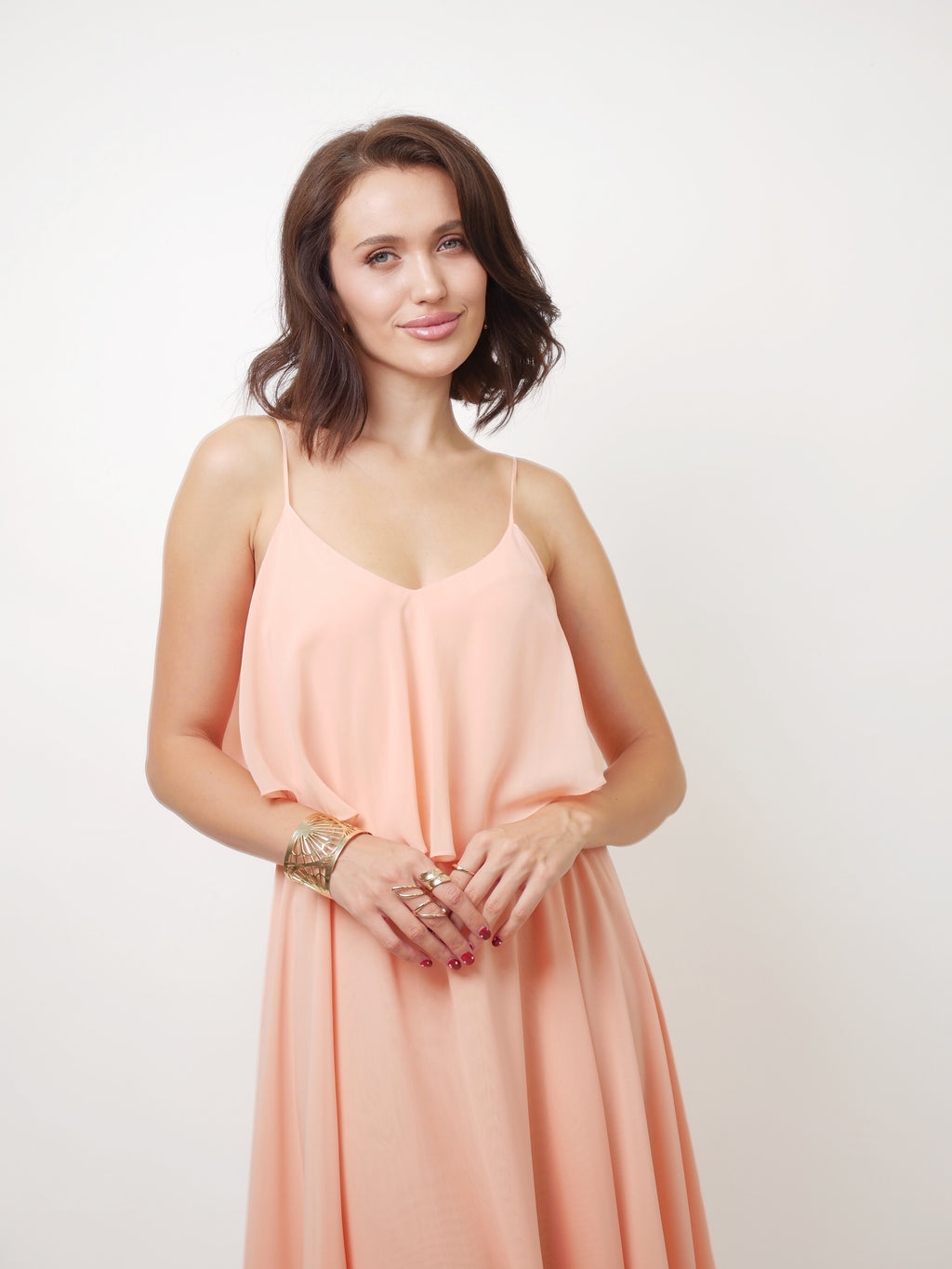 Šaty "Andrea" peach