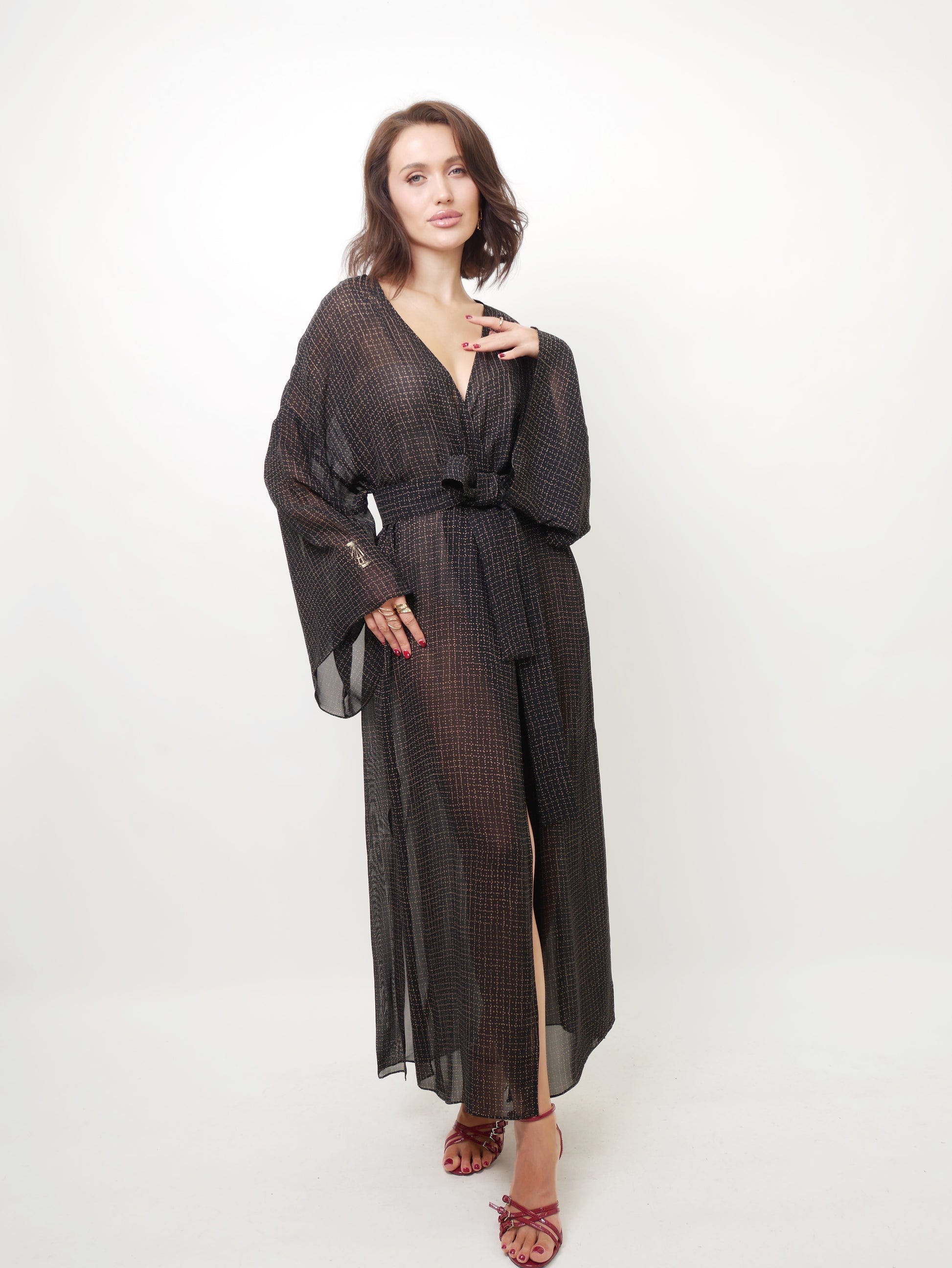 Přehoz “Kimono” blacky