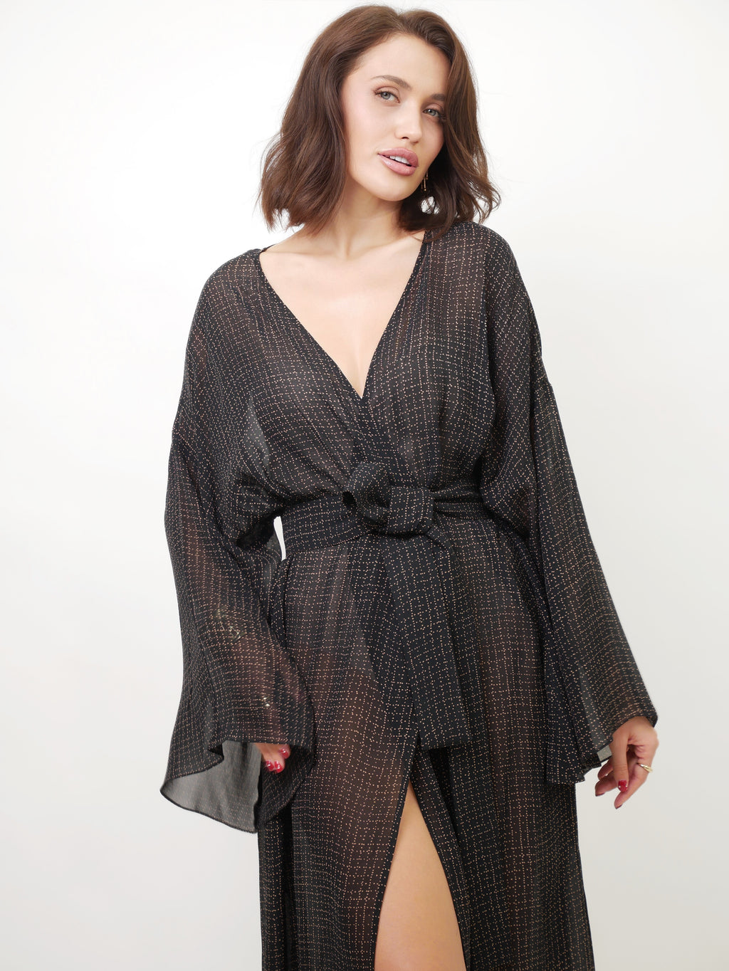 Přehoz “Kimono” blacky