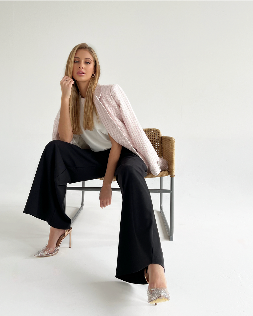 Kalhoty "Wide" black