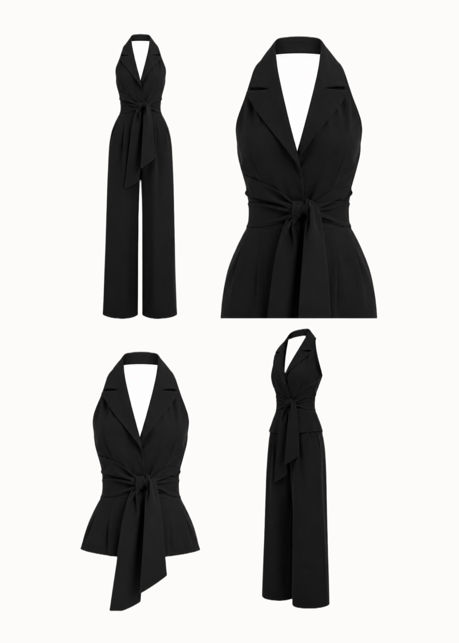 Kalhoty "Wide" black