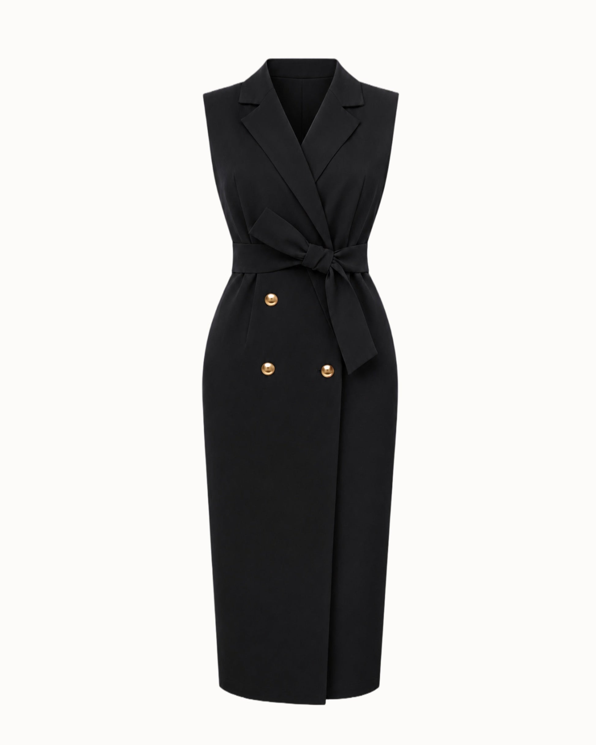 Šaty "Vest" black