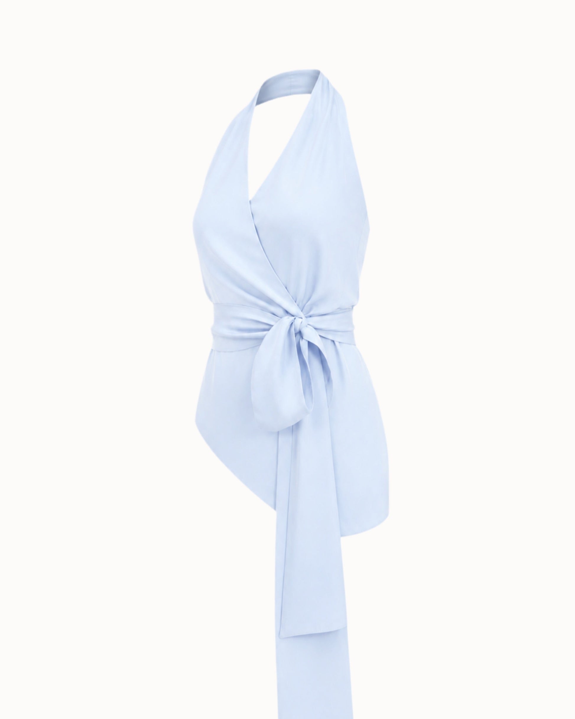 Top "Wrap" blue