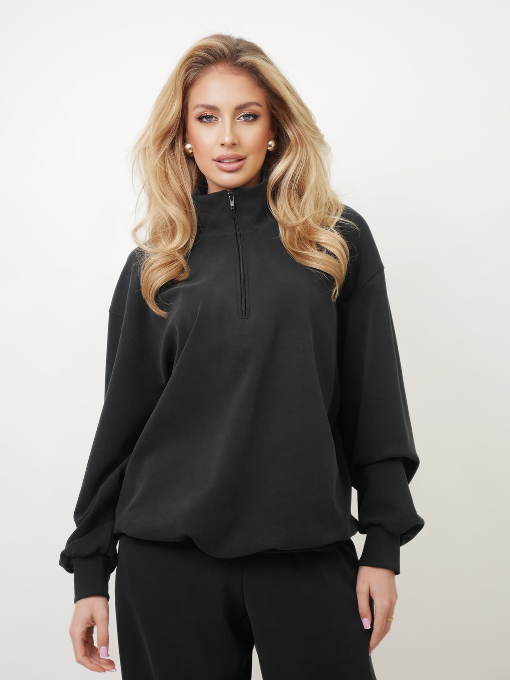 Mikina "Modal zip"