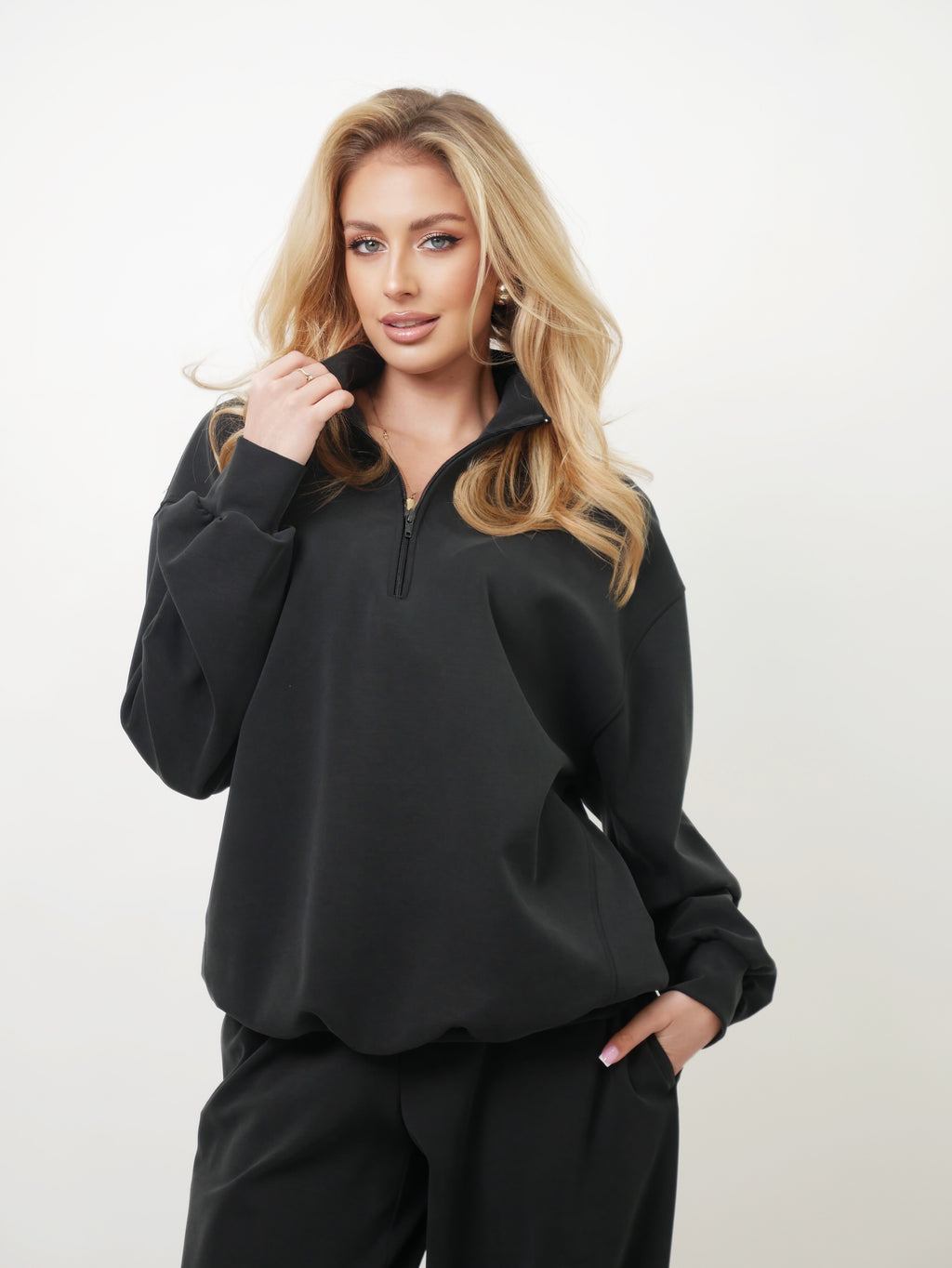 Mikina "Modal zip"
