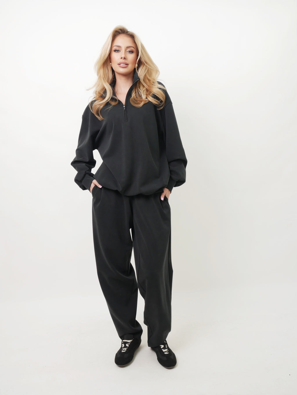 Mikina "Modal zip"