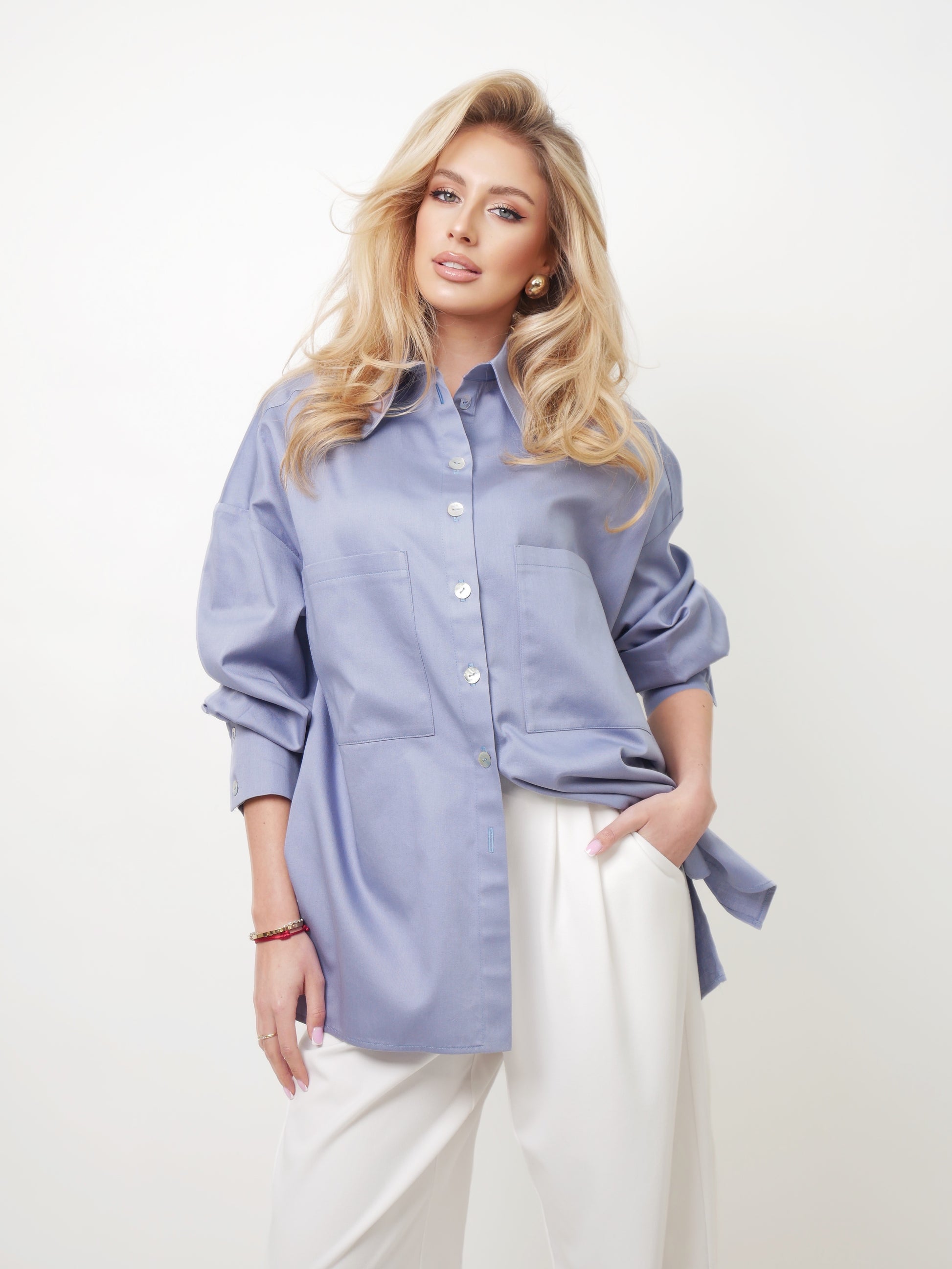Košile oversized "Indigo"