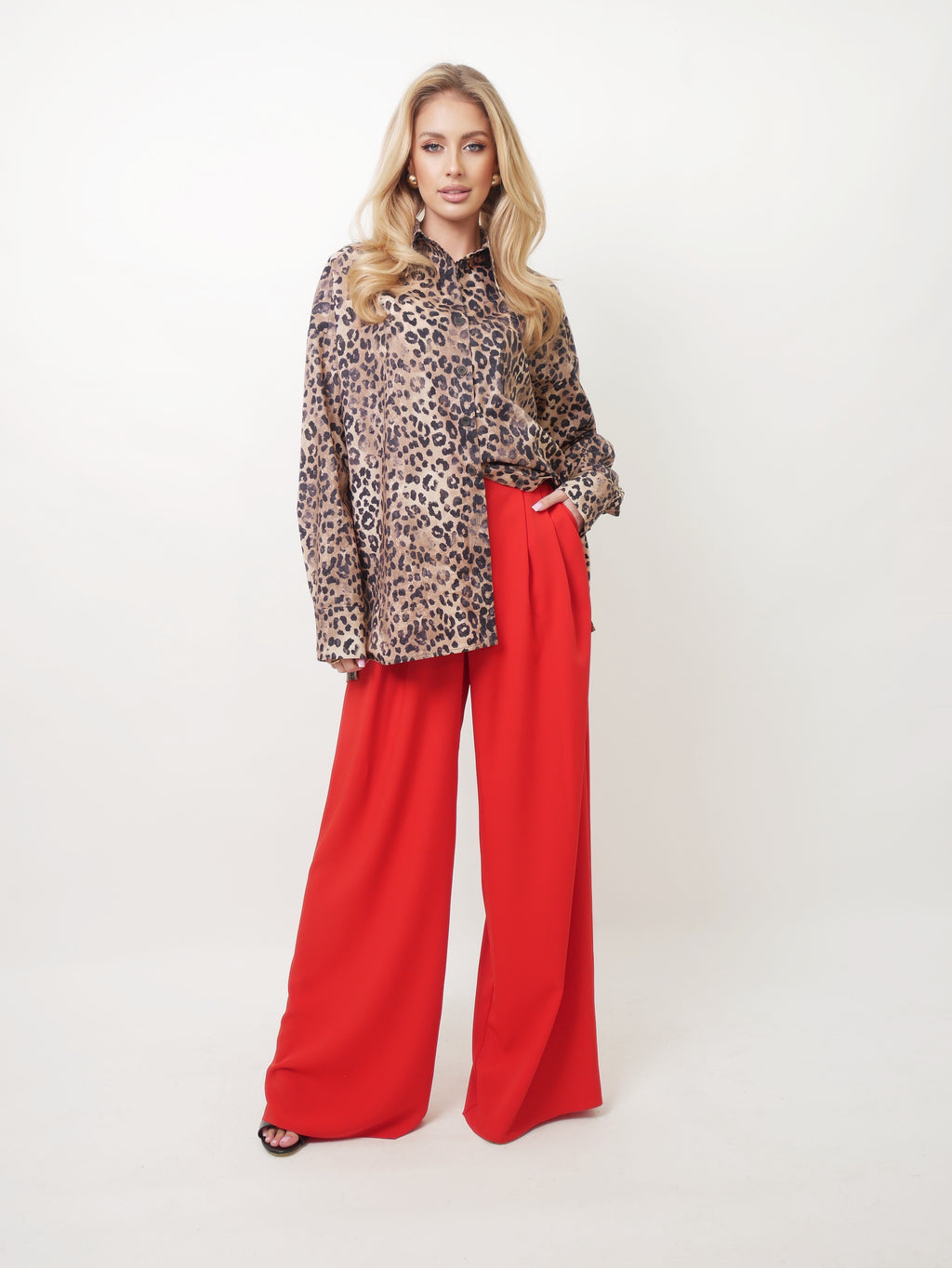 Košile oversized "Leo"