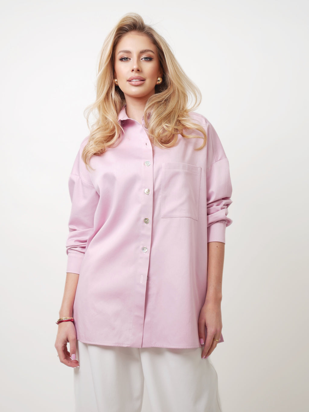 Košile oversized "Pink"