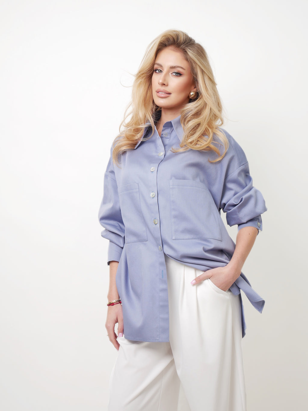 Košile oversized "Indigo"