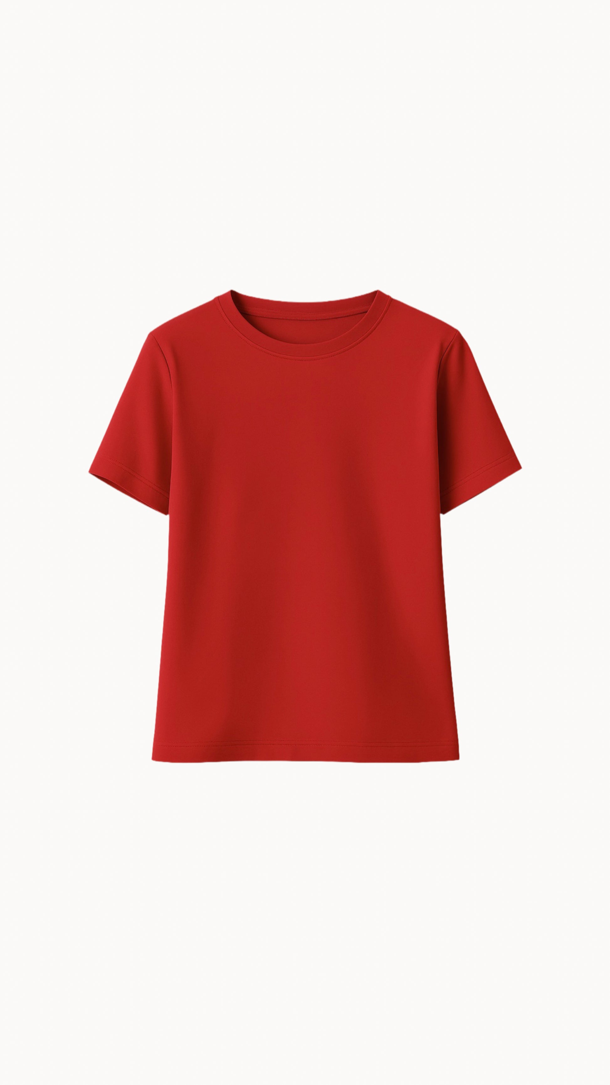 Tričko "Basic" vínově červené