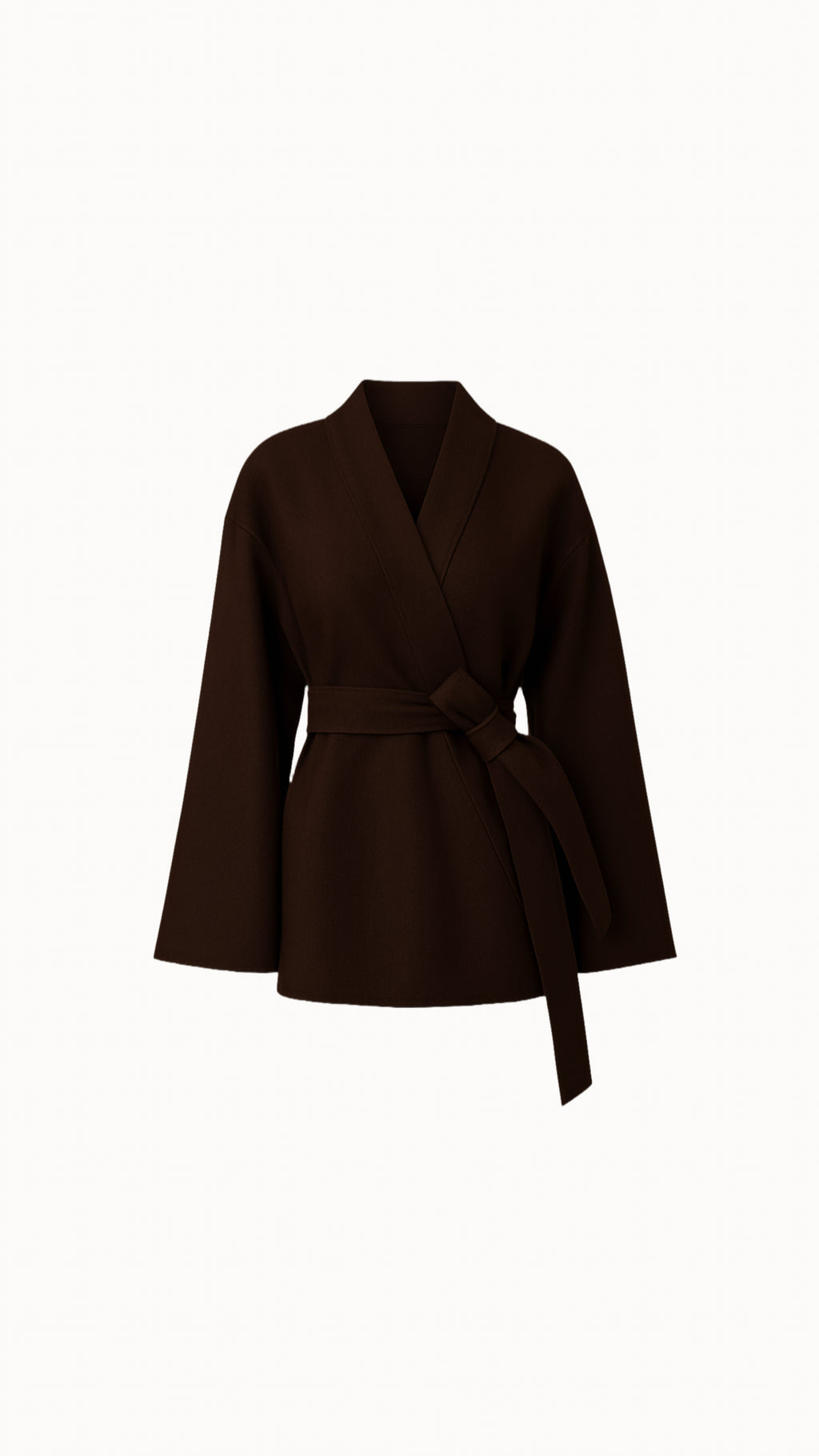 Kabát "Kimono" chocolate
