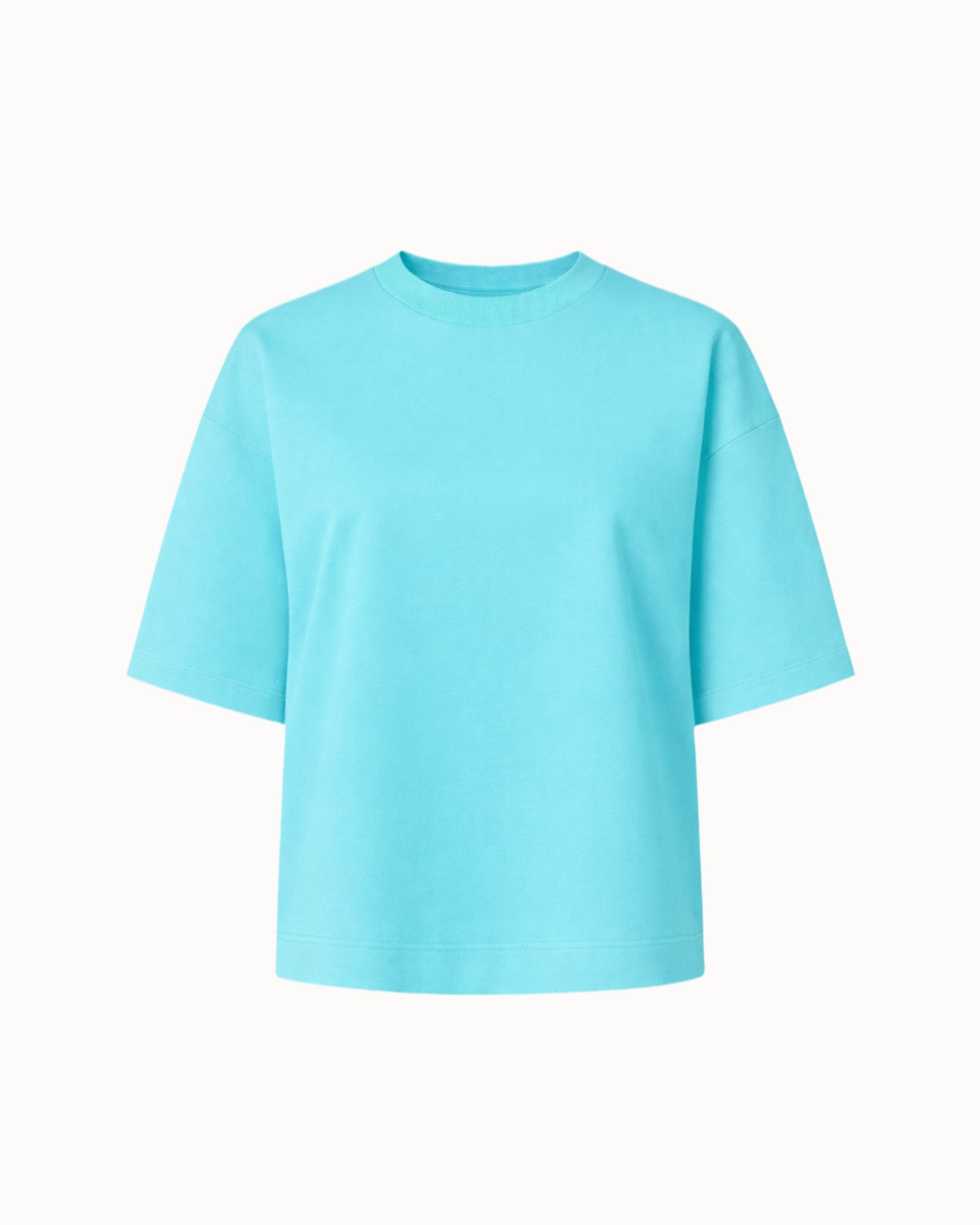 Oversized T-shirt azur