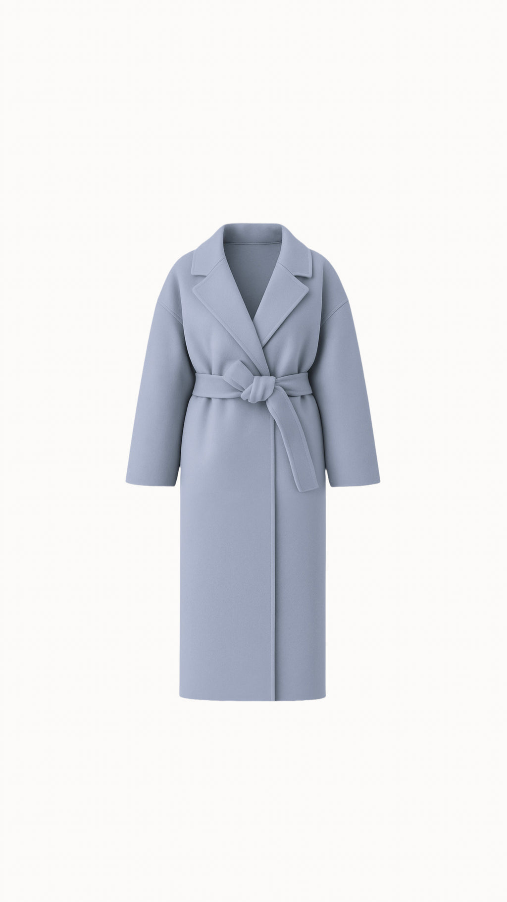 Kabát "Oversized" dusty blue